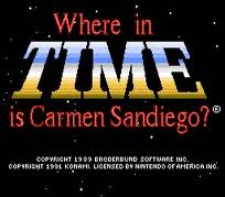 Where in Time is Carmen Sandiego?